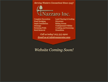 Tablet Screenshot of nazzaroinc.com